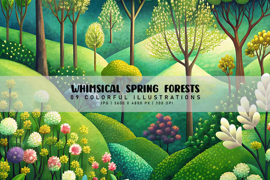 Whimsical Spring Forests