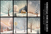 Whimsical Winter Scene - Christmas