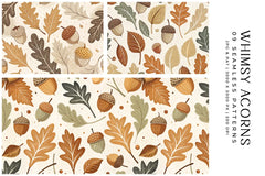 Whimsy Acorns - Autumn - CraftNest - Digital Crafting and Art