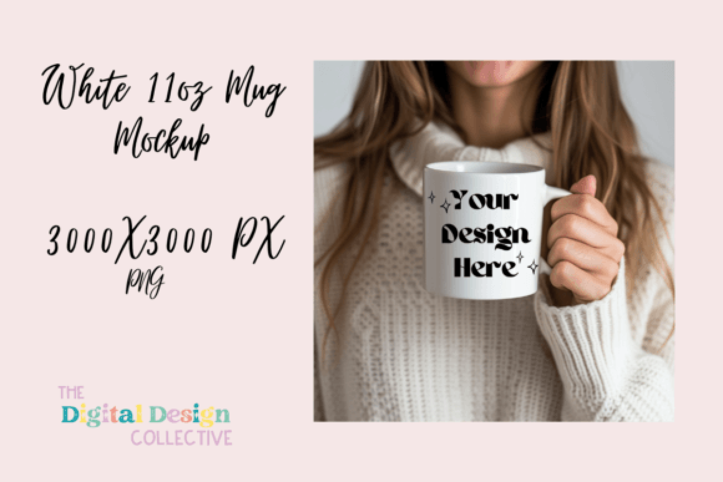 White Coffee Mug Mockup