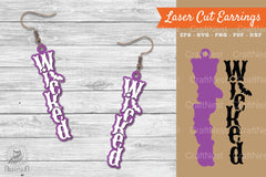 Wicked Laser Cut Earrings SVG Bundle - CraftNest - Digital Crafting and Art