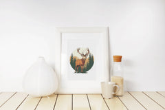 Elegant Deer Clipart Bundle - CraftNest - Digital Crafting and Art