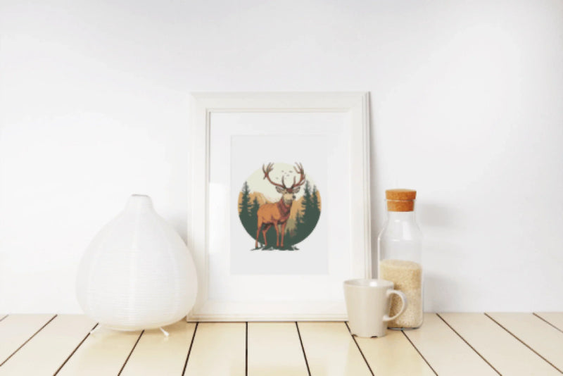 Elegant Deer Clipart Bundle - CraftNest - Digital Crafting and Art