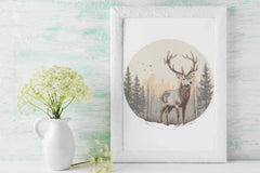 Elegant Deer Clipart Bundle - CraftNest - Digital Crafting and Art
