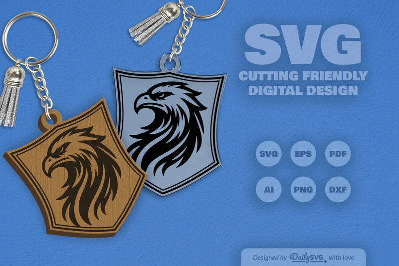 Wild Animal Keychain SVG Bundle 2 - CraftNest - Digital Crafting and Art