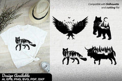 Wild Animals SVG Bundle for Cricut - Clipart Collection - CraftNest - Digital Crafting and Art
