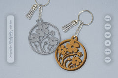 Wild Floral Round SVG Bundle 13 - CraftNest - Digital Crafting and Art