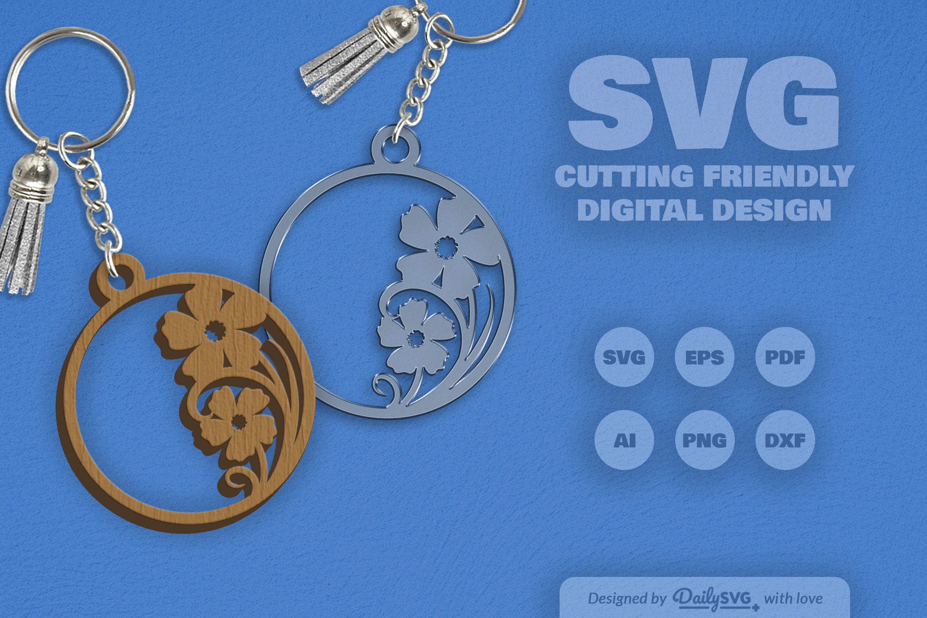 Wild Floral Round SVG Bundle 20