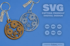 Wild Floral Round SVG Bundle 12 - CraftNest - Digital Crafting and Art