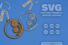 Wild Floral Round SVG Bundle 15 - CraftNest - Digital Crafting and Art