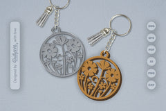 Wild Floral Round SVG Bundle 11 - CraftNest - Digital Crafting and Art