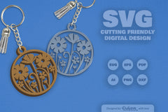 Wild Floral Round SVG Bundle 11 - CraftNest - Digital Crafting and Art