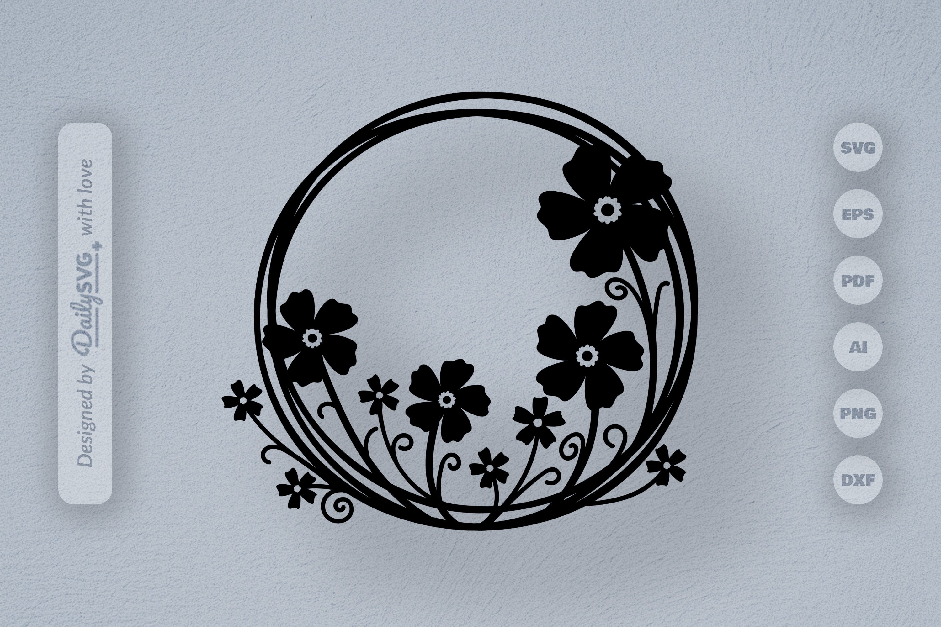 Wild Floral SVG Bundle: Vibrant Blooms Collection