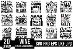 Wine SVG Bundle 6 - CraftNest - Digital Crafting and Art