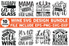 Wine SVG Bundle 8