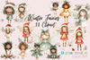 Winter Wonderland Fairy Clipart Bundle