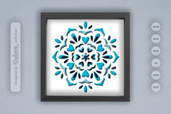 Winter Mandala Snow Papercut SVG Bundle - CraftNest - Digital Crafting and Art