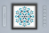 Winter Mandala Snow Papercut SVG Bundle