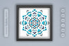 Winter Snow Mandala Papercut SVG Bundle