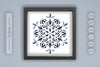 Winter Snowflake Mandala Papercut SVG Bundle
