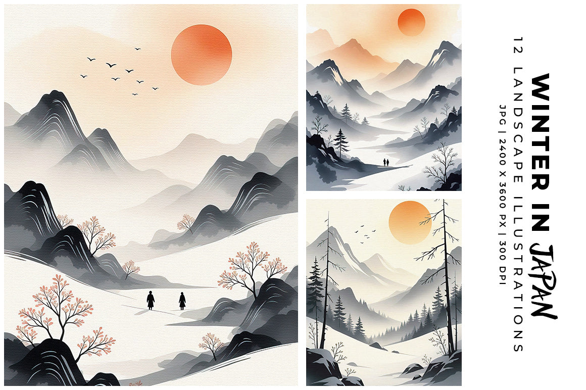 Winter in Japan - Asian