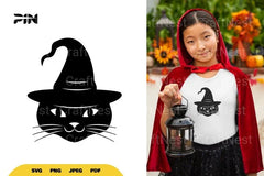 Witch Cat Halloween SVG Bundle - CraftNest - Digital Crafting and Art