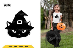 Witch Cat Halloween SVG Bundle - CraftNest - Digital Crafting and Art