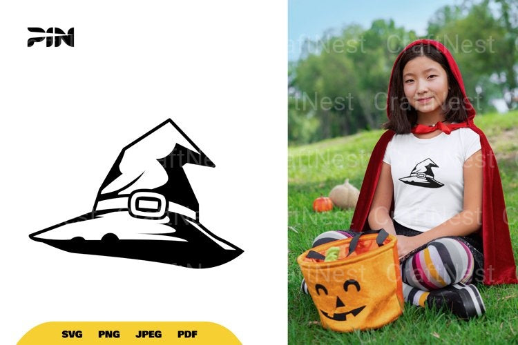 Witch Hat Halloween SVG Bundle - CraftNest - Digital Crafting and Art