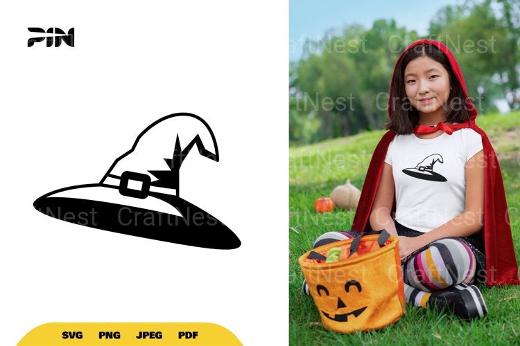 Witch Hat Halloween SVG Bundle - CraftNest - Digital Crafting and Art