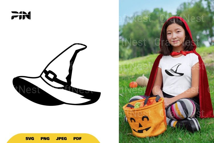 Witch Hat Halloween SVG Bundle - CraftNest - Digital Crafting and Art