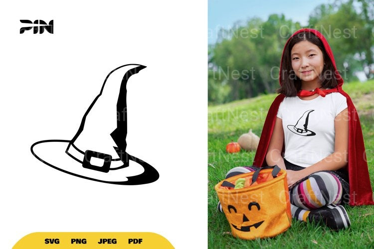 Witch Hat Halloween SVG Bundle - CraftNest - Digital Crafting and Art
