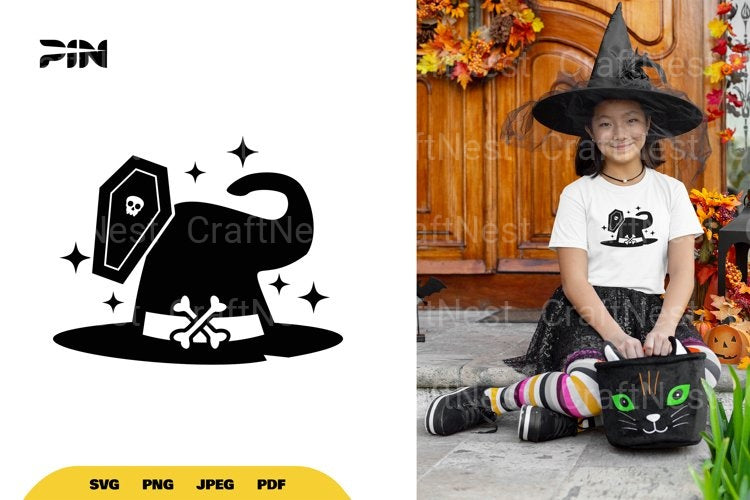 Witch Hat Halloween SVG Bundle - CraftNest - Digital Crafting and Art