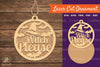 Witch Please Laser Cut Ornament SVG Bundle