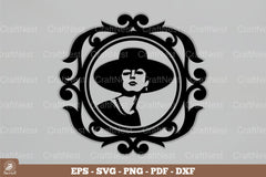 Elegant Victorian Woman Clipart Bundle - CraftNest - Digital Crafting and Art