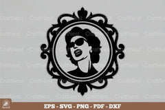 Elegant Victorian Woman Clipart Bundle - CraftNest - Digital Crafting and Art