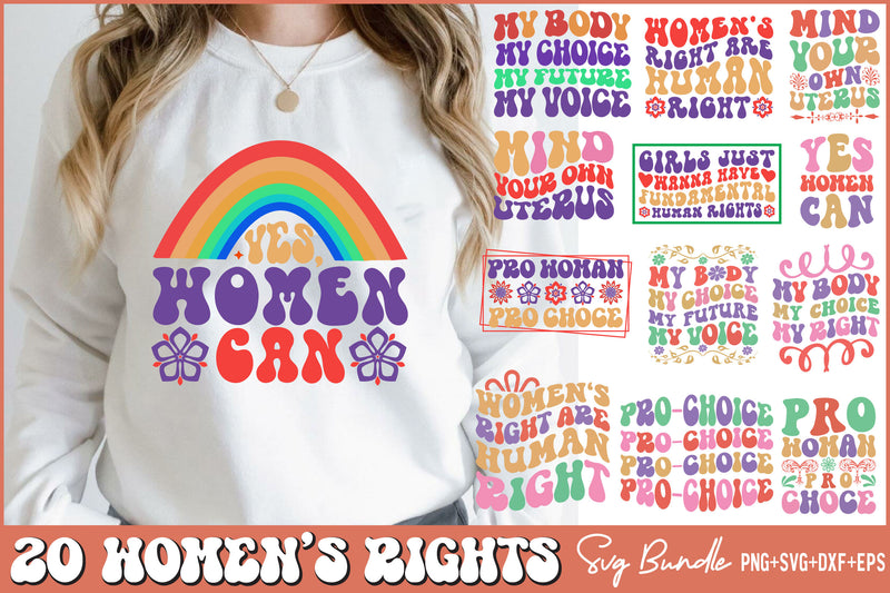 Women's Rights SVG Bundle - CraftNest - Digital Crafting and Art