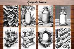 Woodworking Coloring Books - CraftNest - Digital Crafting and Art