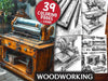 Woodworking Coloring Books
