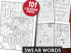 Swear Words Coloring Book