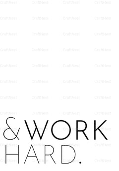 Motivational Minimalist Quote Wall Art - CraftNest - Digital Crafting and Art