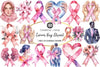 World Breast Cancer Day Clipart Bundle 99