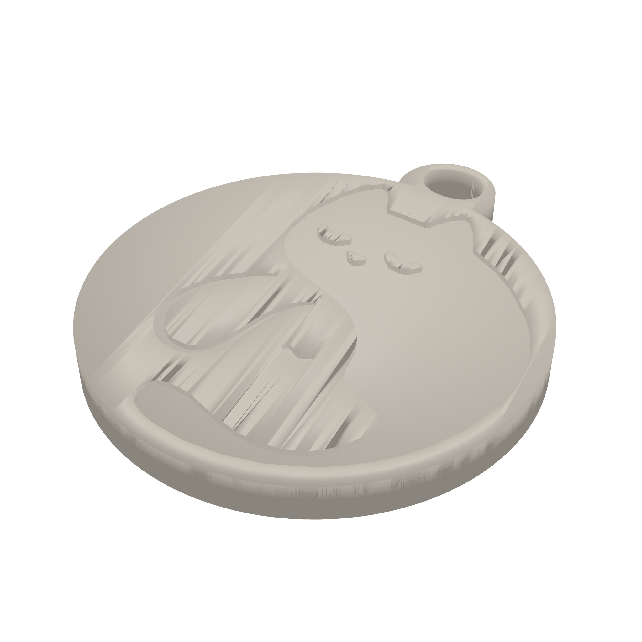 Yin Yang Dog Cat 3D Print STL File
