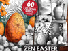 Zen Easter Coloring Books