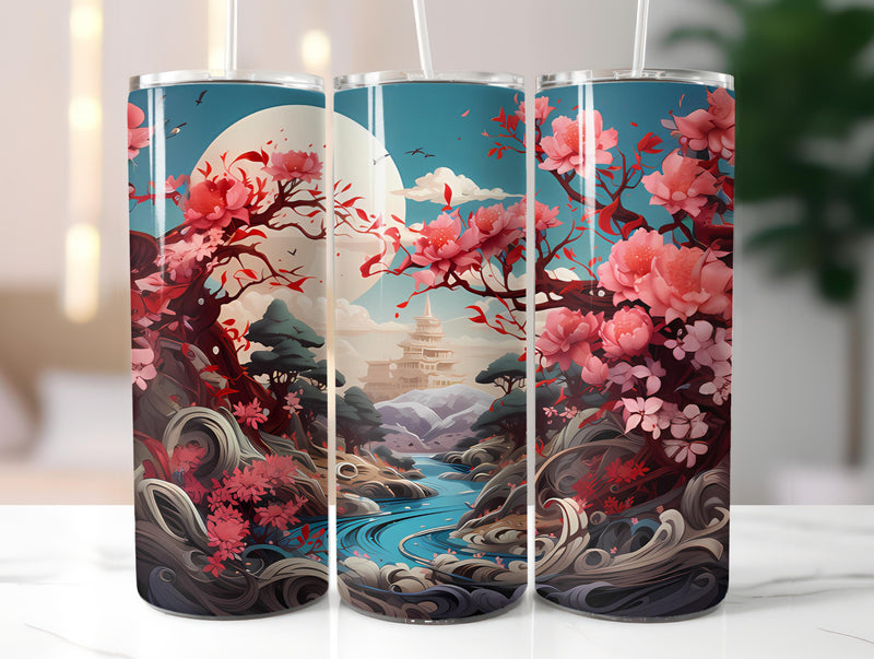 Zen Spring 3 Tumbler Wrap - CraftNest