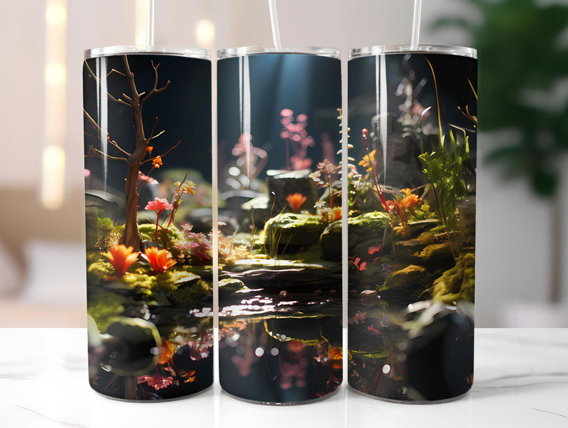 Zen Spring 3 Tumbler Wrap - CraftNest