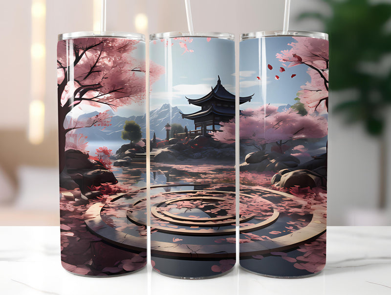 Zen Spring 3 Tumbler Wrap - CraftNest