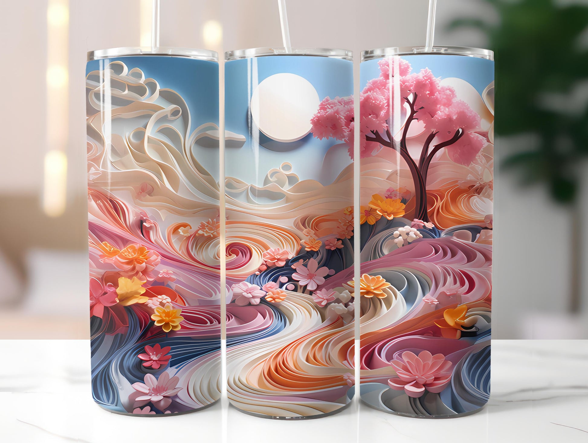 Zen Spring 4 Tumbler Wrap - CraftNest