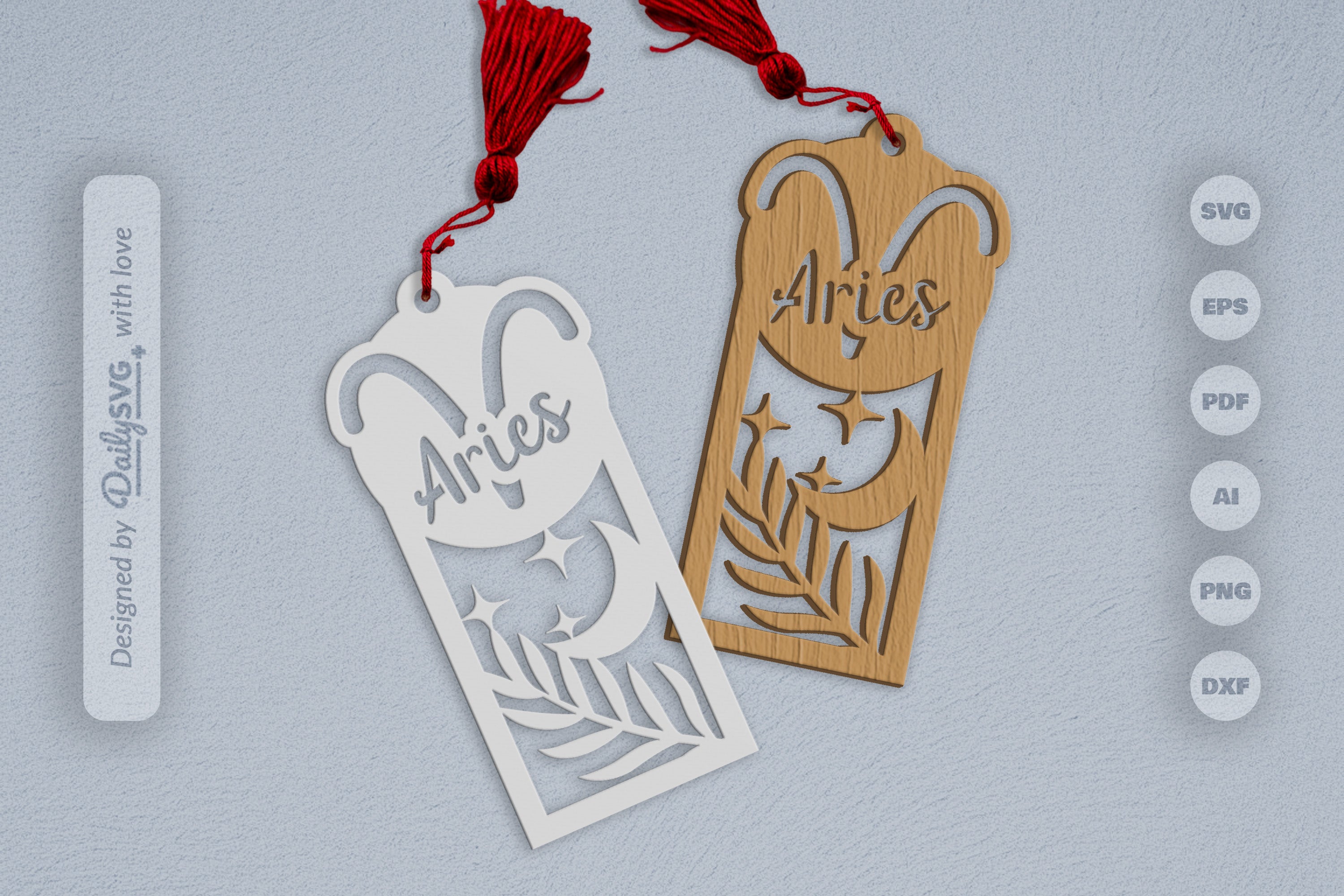 Zodiac Laser Cut Aries SVG Bundle SVGs