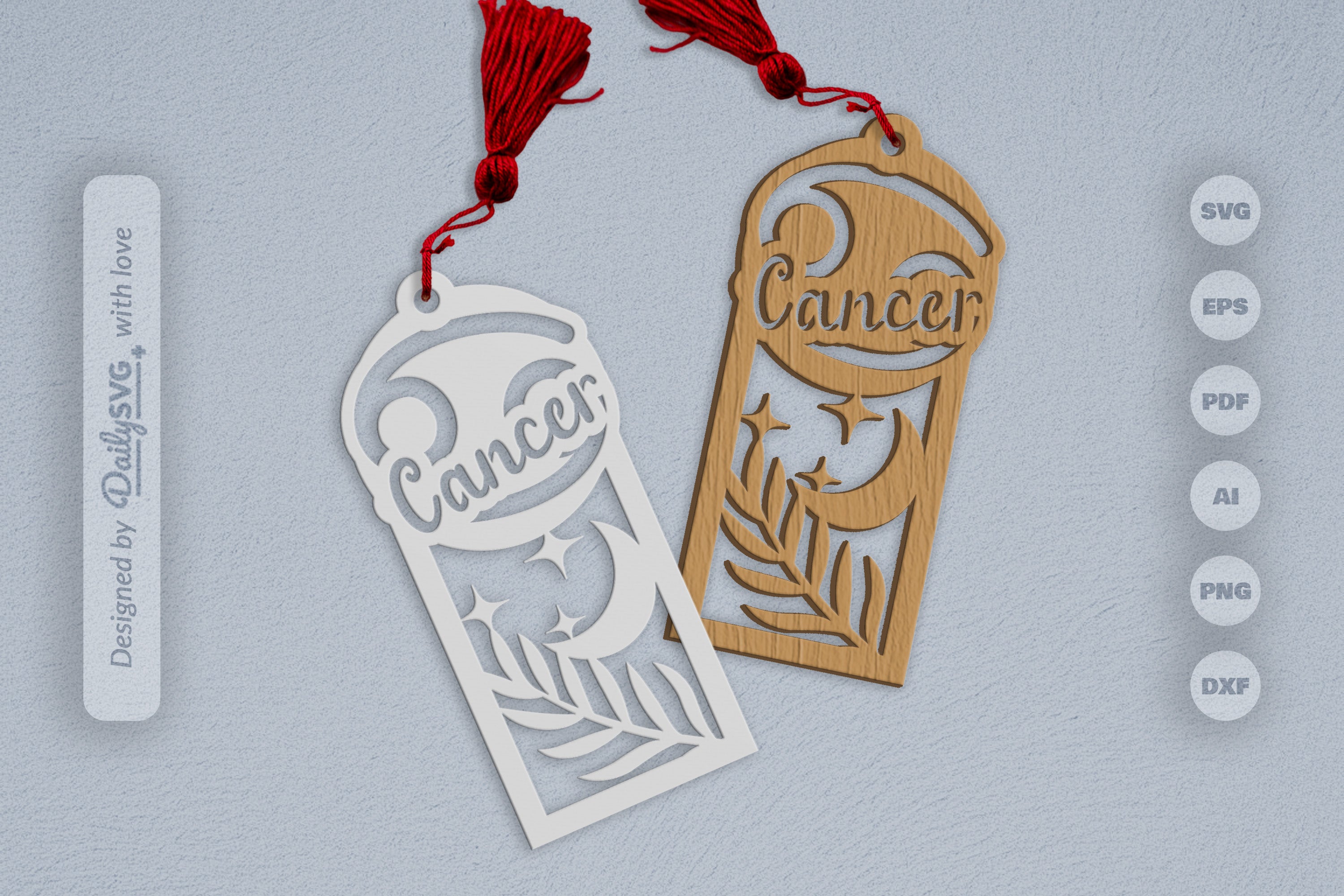 Zodiac Cancer Laser Cut SVG Bundle