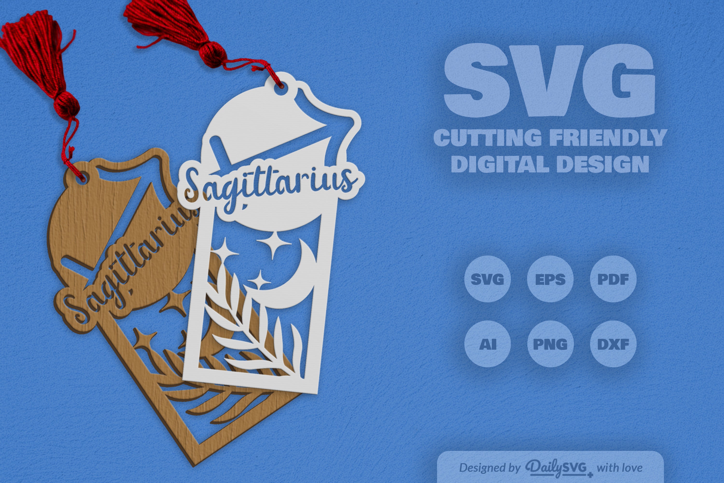 Sagittarius Zodiac Laser Cut SVG Bundle 1
